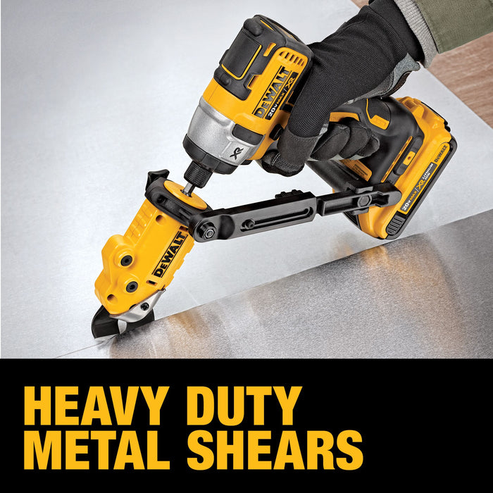 DeWalt 18 Guage IMPACT READY® Shear Attachment Accessory