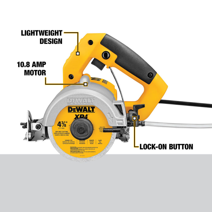 DeWalt 4-3/8" Wet/Dry Handheld Tile Cutter