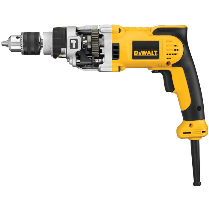 DeWalt VSR 1/2" 2-Speed Pistol Grip Hammer Drill Kit