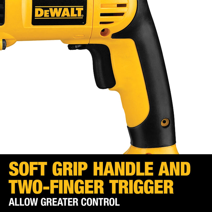 DeWalt VSR 1/2" 2-Speed Pistol Grip Hammer Drill Kit