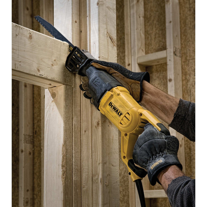 DeWalt 12A Corded Reciprocating Saw w/ 4-Directional Keyless Blade Clamp