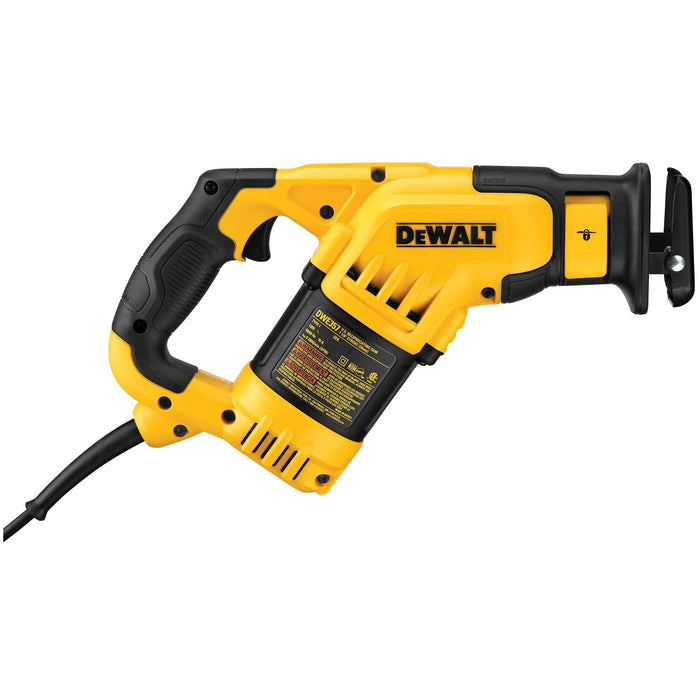 DeWalt 12A Corded Compact Reciprocating Saw w/ 4-Directional Keyless Blade Clamp