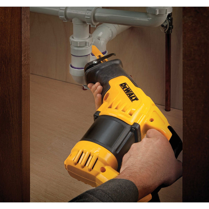 DeWalt 12A Corded Compact Reciprocating Saw w/ 4-Directional Keyless Blade Clamp