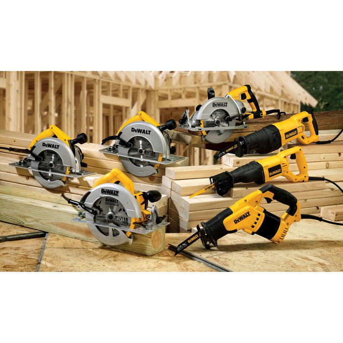 DeWalt 12A Corded Compact Reciprocating Saw w/ 4-Directional Keyless Blade Clamp