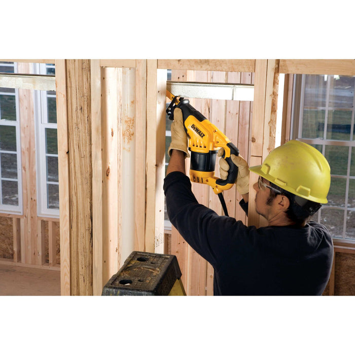 DeWalt 12A Corded Compact Reciprocating Saw w/ 4-Directional Keyless Blade Clamp