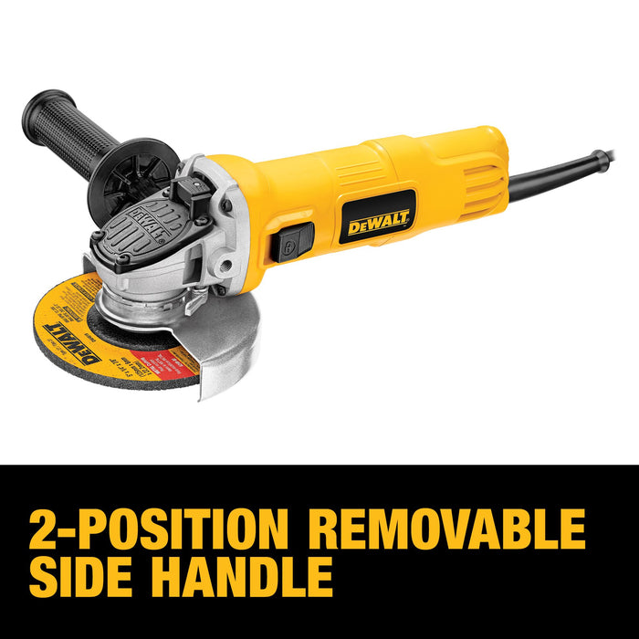 DeWalt 4-1/2" Small Angle Grinder w/ One-Touch™ Guard