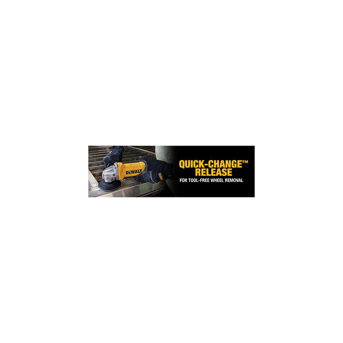 DeWalt 4-1/2" (115mm) Paddle Switch Small Angle Grinder w/ No Lock-On