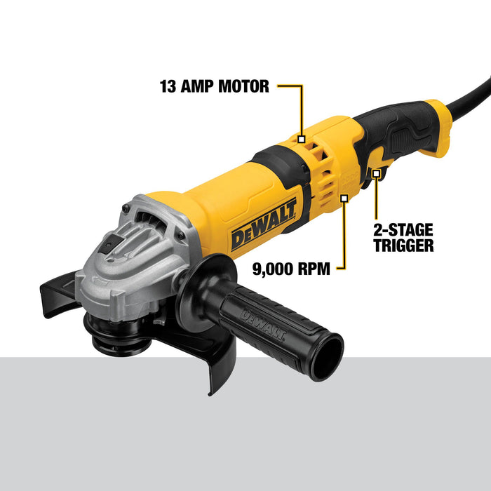 DeWalt 4-1/2" - 6" High Performance Trigger Switch Grinder