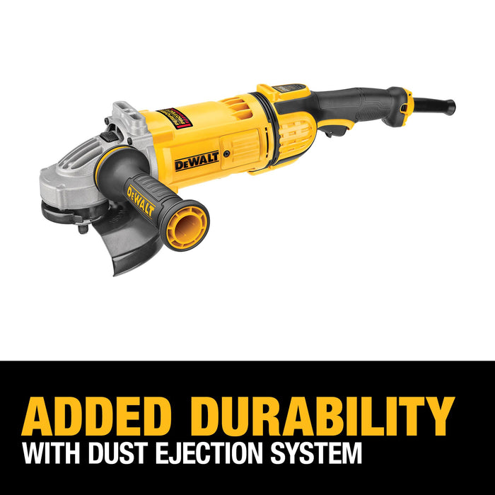 DeWalt 7" 8,500 RPM 4.9 HP Corded Angle Grinder w/ No Lock-On