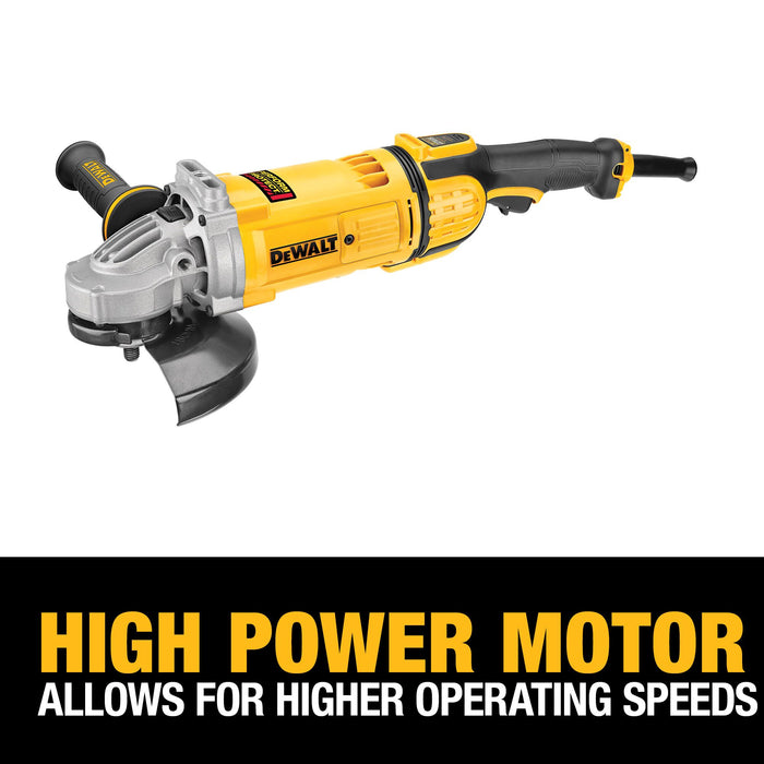 DeWalt 7" 8,500 RPM 4.9 HP Corded Angle Grinder w/ No Lock-On