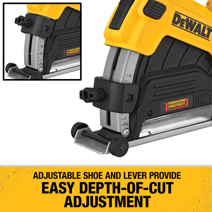 DeWalt 4-1/2"/5" Cutting Grinder Dust Shroud