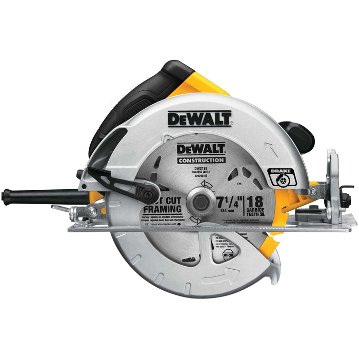 DeWalt 7-1/4" 15A Lightweight Circular Saw w/ Contractor Bag