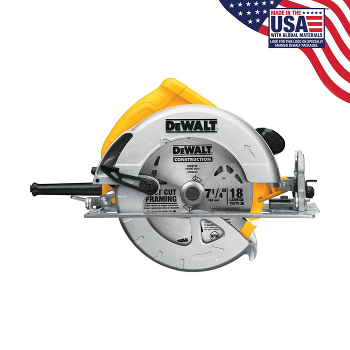 DeWalt 7-1/4" 15A Lightweight Circular Saw