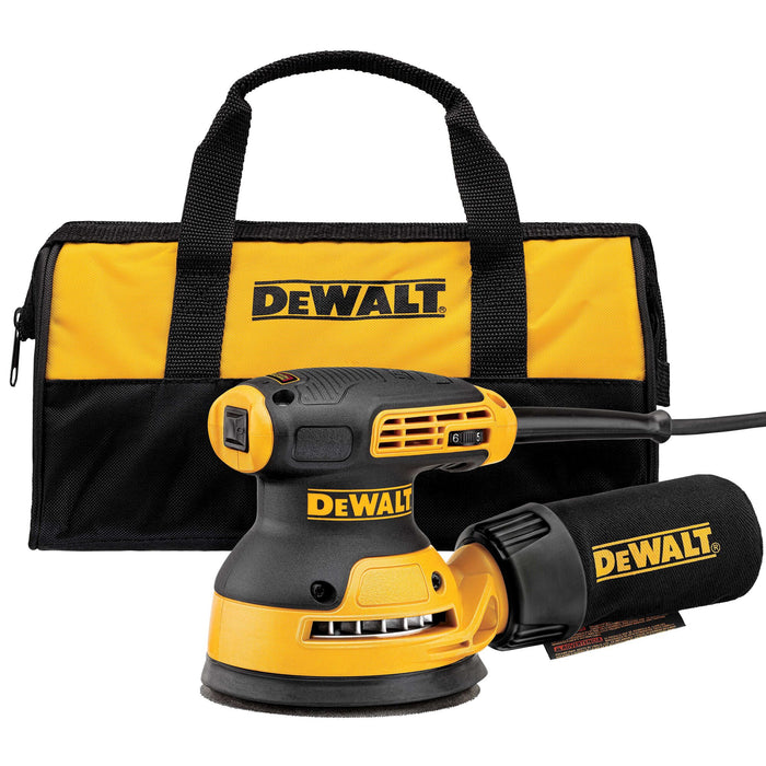 DeWalt 5" Variable Speed Random Orbital Sander Kit