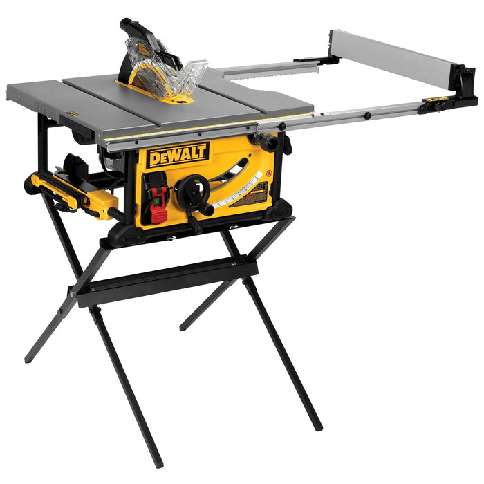 DeWalt 10" Jobsite Table Saw w/ Rolling Stand - 32.5" Rip Capacity