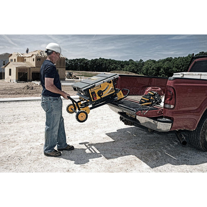 DeWalt 10" Jobsite Table Saw w/ Rolling Stand - 32.5" Rip Capacity