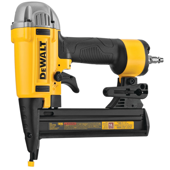 DeWalt 18 Gauge 1/4" Crown 1-1/2" Finishing Stapler