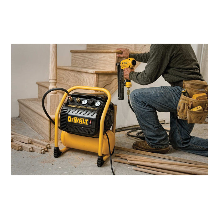 DeWalt 2.5 Gallon Portable Electric 200 PSI Quiet Trim Compressor