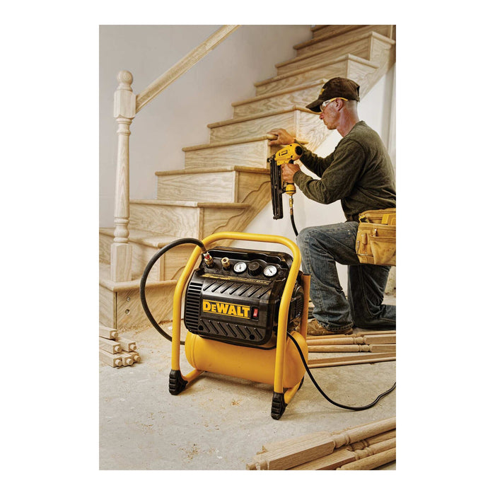 DeWalt 2.5 Gallon Portable Electric 200 PSI Quiet Trim Compressor