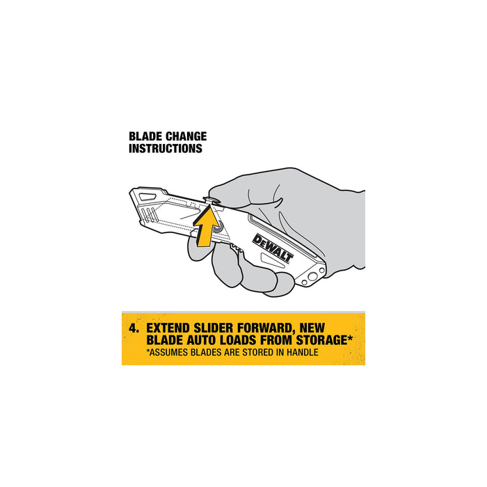 DeWalt Folding Retractable Auto-Load Utility Knife