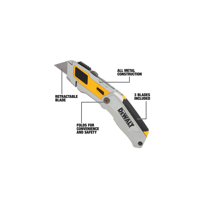 DeWalt Premium Folding Retractable Utility Knife