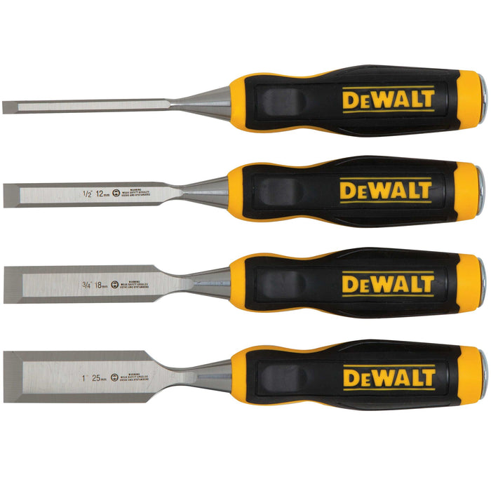 DeWalt 4 pc. Wood Chisel Set