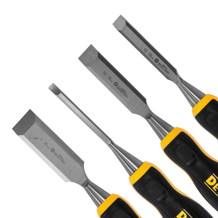 DeWalt 4 pc. Wood Chisel Set