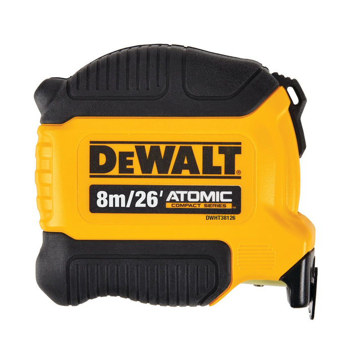 DeWalt ATOMIC COMPACT SERIES™ 8M/26ft Tape Measure