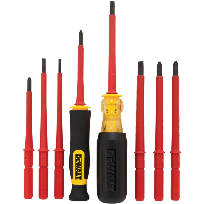 DeWalt Insulated Vinyl Grip Screwdriver Set