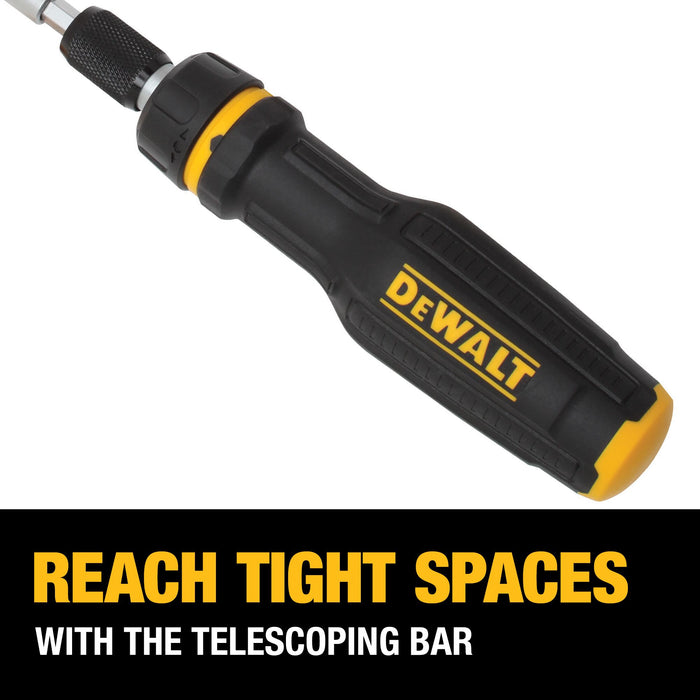 DeWalt MAX FIT® Telescoping Multi-Bit Ratcheting Screwdriver