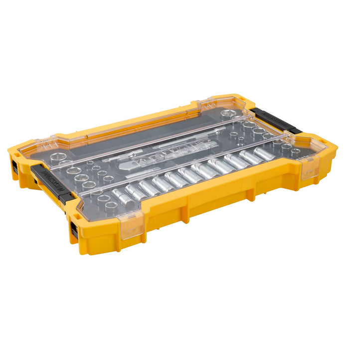 DeWalt 37 pc. 3/8" Drive Socket Set w/ TOUGHSYSTEM® Tray & Lid