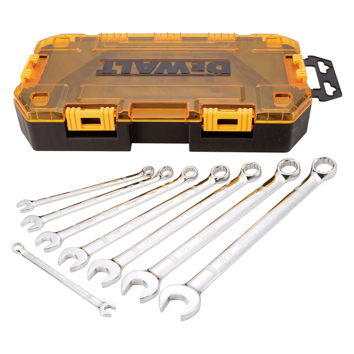 DeWalt 8 pc. SAE Combination Wrench Set