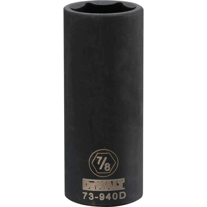 DeWalt 1/2" Drive 6-Point SAE Deep Impact Socket