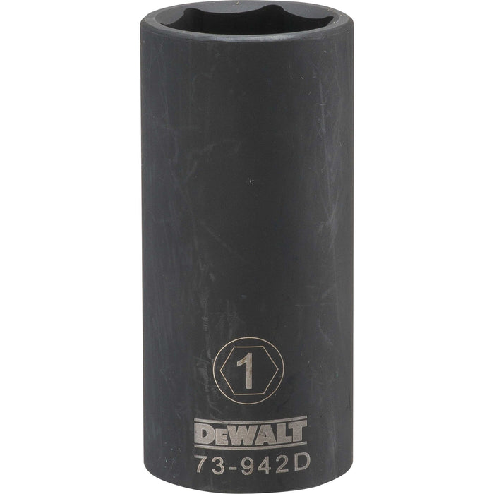 DeWalt 1/2" Drive 6-Point SAE Deep Impact Socket