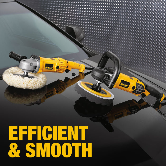 DeWalt 7" - 9" Fully Featured Variable Speed Polisher w/ Soft Start