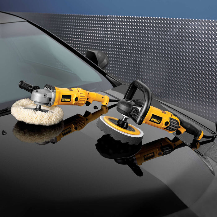 DeWalt 7" - 9" Fully Featured Variable Speed Polisher w/ Soft Start