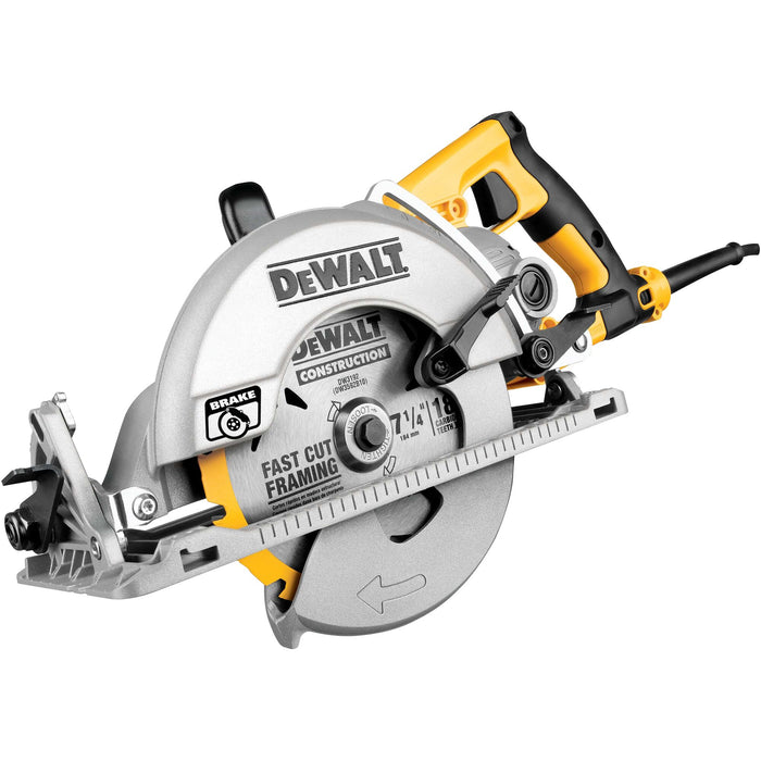 DeWalt 7-1/4" Worm Drive Circular Saw w/ Electric Brake