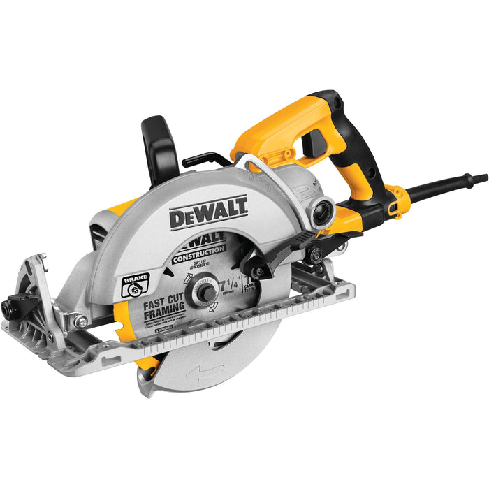 DeWalt 7-1/4" Worm Drive Circular Saw w/ Electric Brake