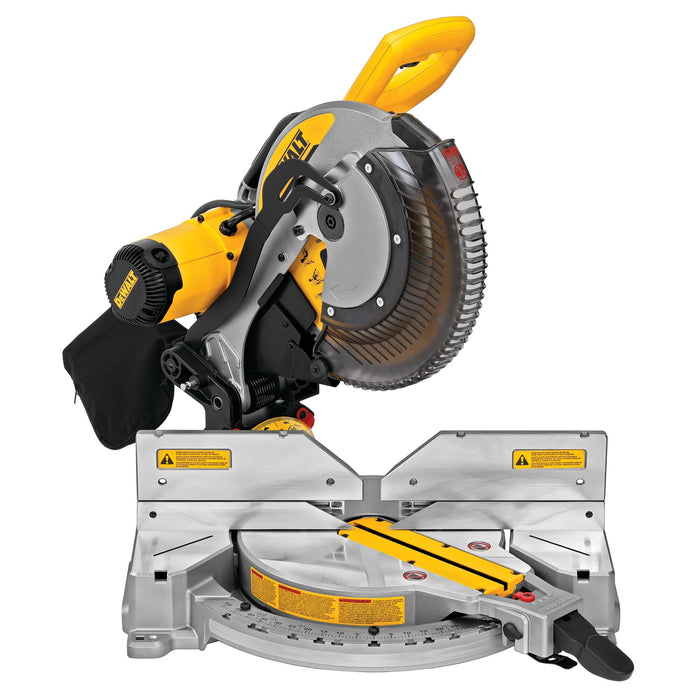 DeWalt 12" 15A Electric Dual-Bevel Compound Mitre Saw