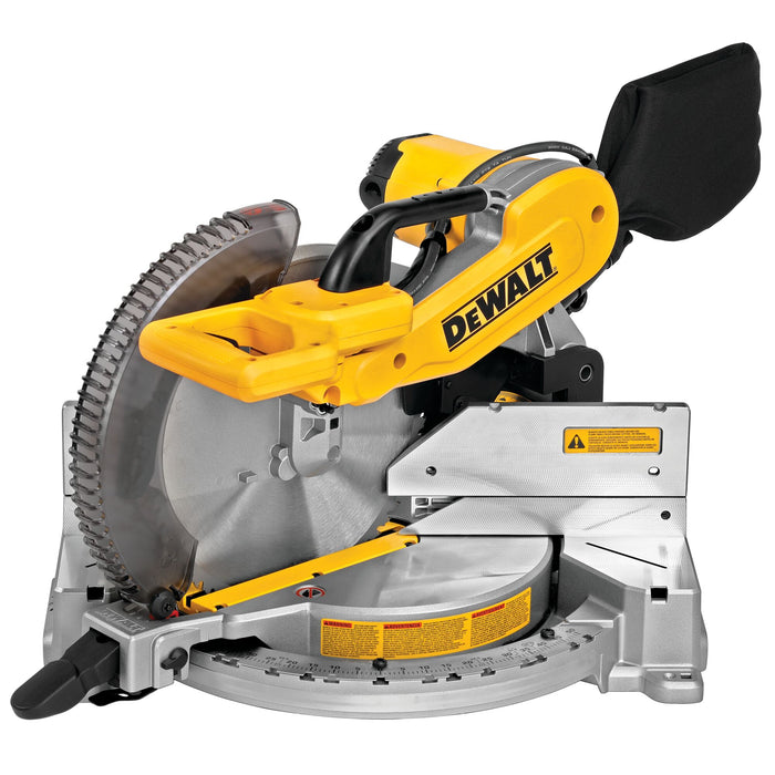 DeWalt 12" 15A Electric Dual-Bevel Compound Mitre Saw