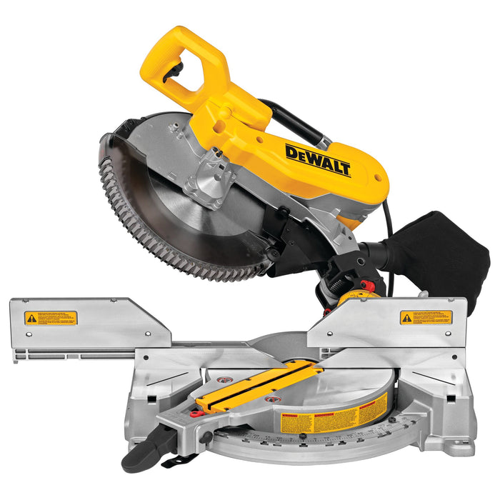 DeWalt 12" 15A Electric Dual-Bevel Compound Mitre Saw