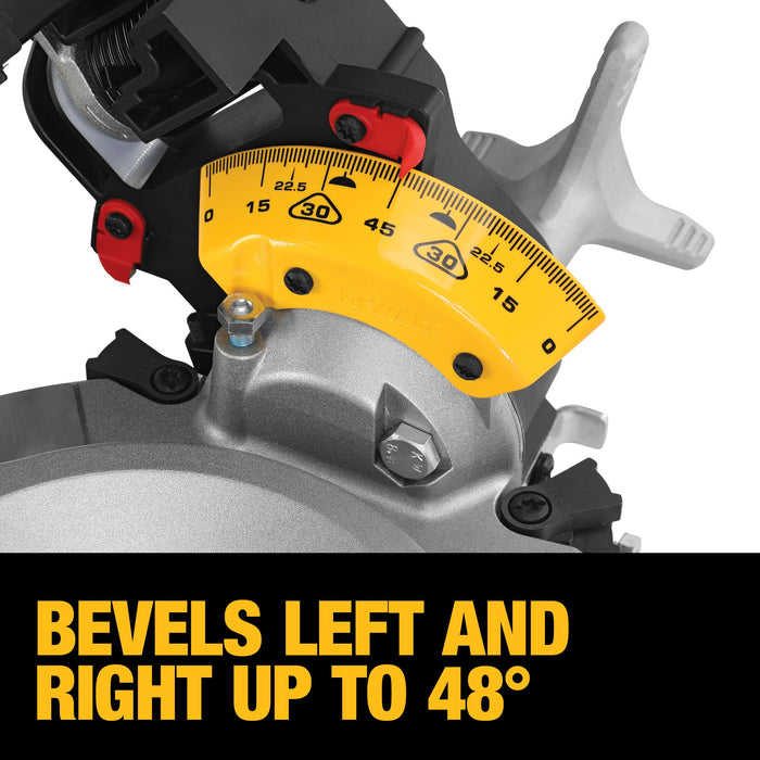 DeWalt 12" 15A Electric Dual-Bevel Compound Mitre Saw