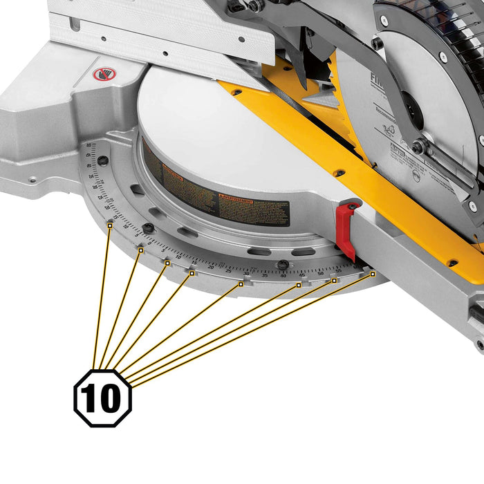 DeWalt 12" Sliding Dual-Bevel Compound Mitre Saw