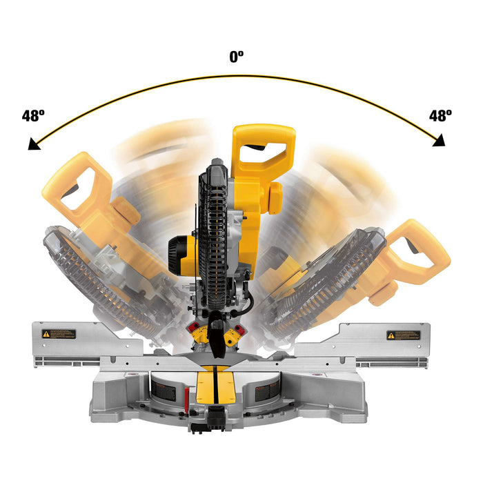 DeWalt 12" Sliding Dual-Bevel Compound Mitre Saw