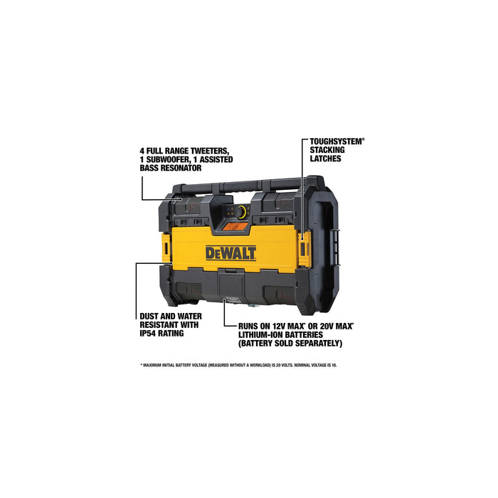 DeWalt ToughSystem® Radio w/ Charger