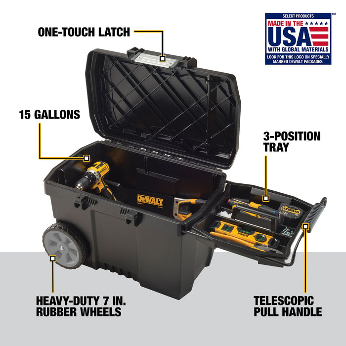 DeWalt 15 Gallon Contractor Chest