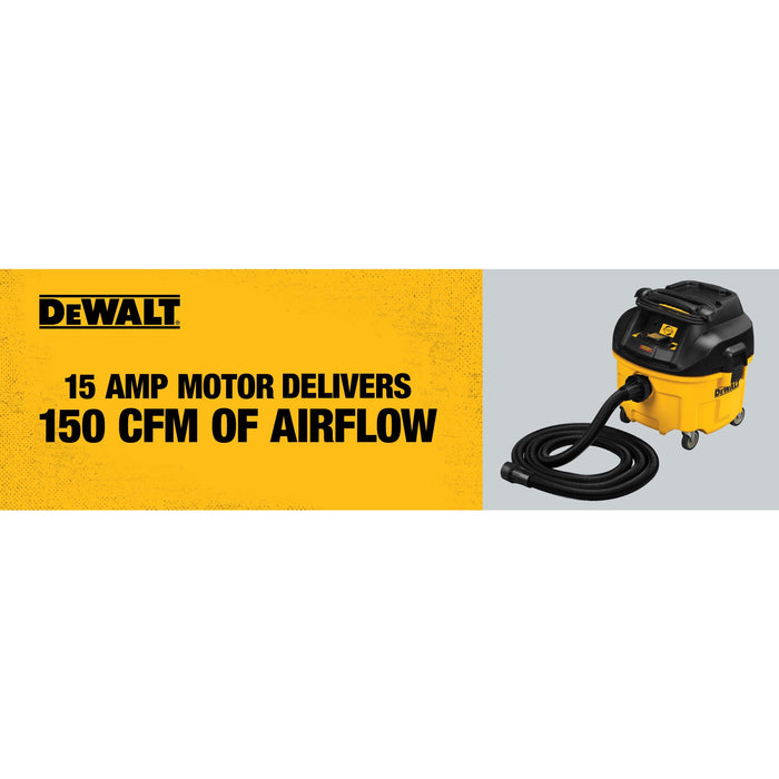 DeWalt 8 Gallon Wet/Dry HEPA/RRP Dust Extractor