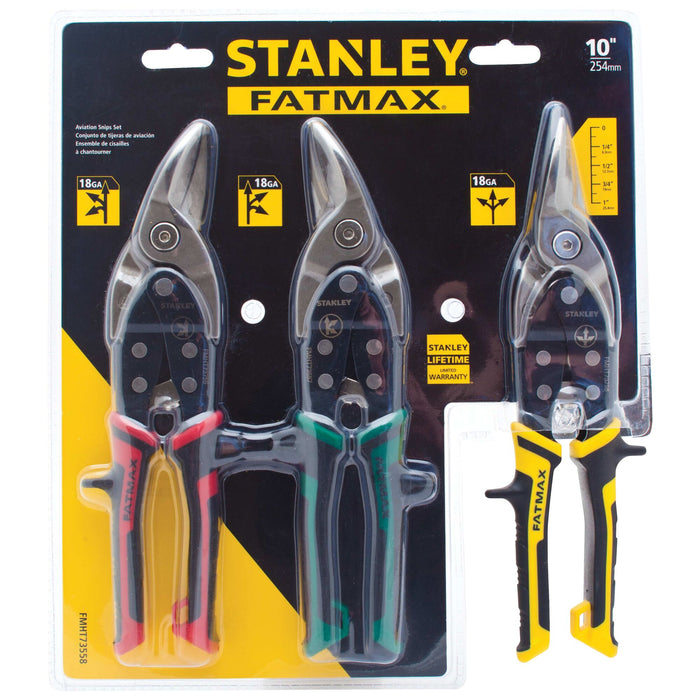 Stanley 3PC FatMax Aviation Snip Set