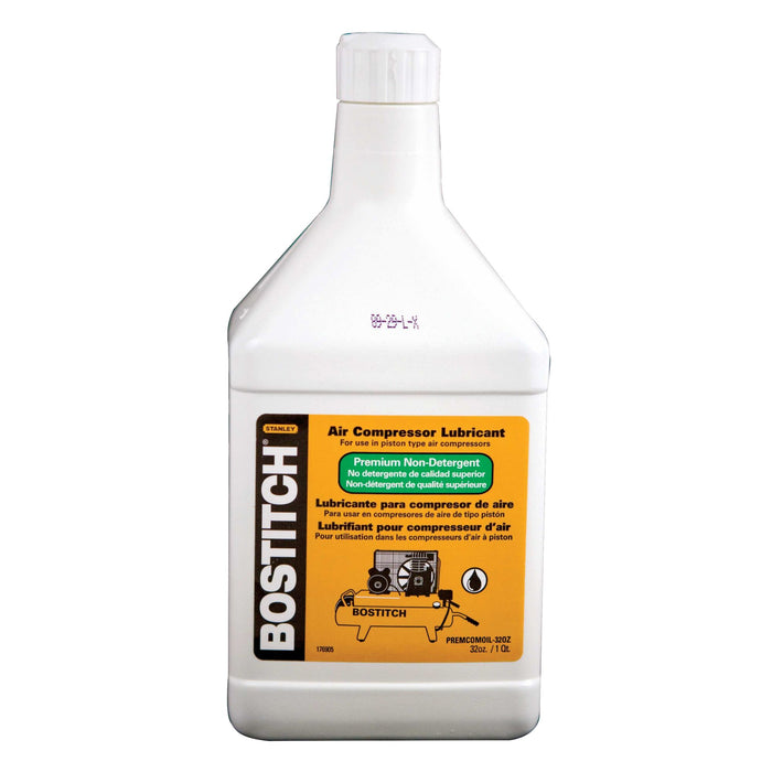 Bostitch Premium Non-Detergent Compressor Oil