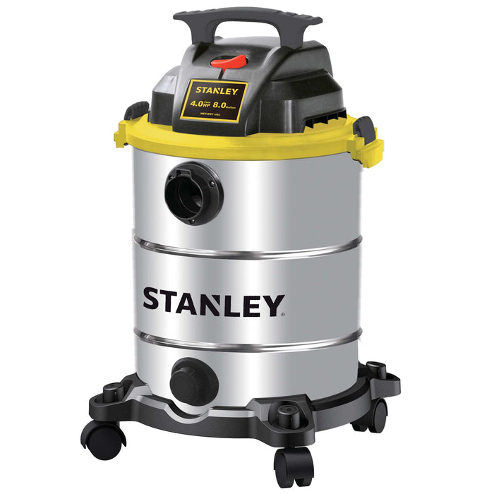 Stanley 8 Gallon Stainless Steel Vacuum 4HP